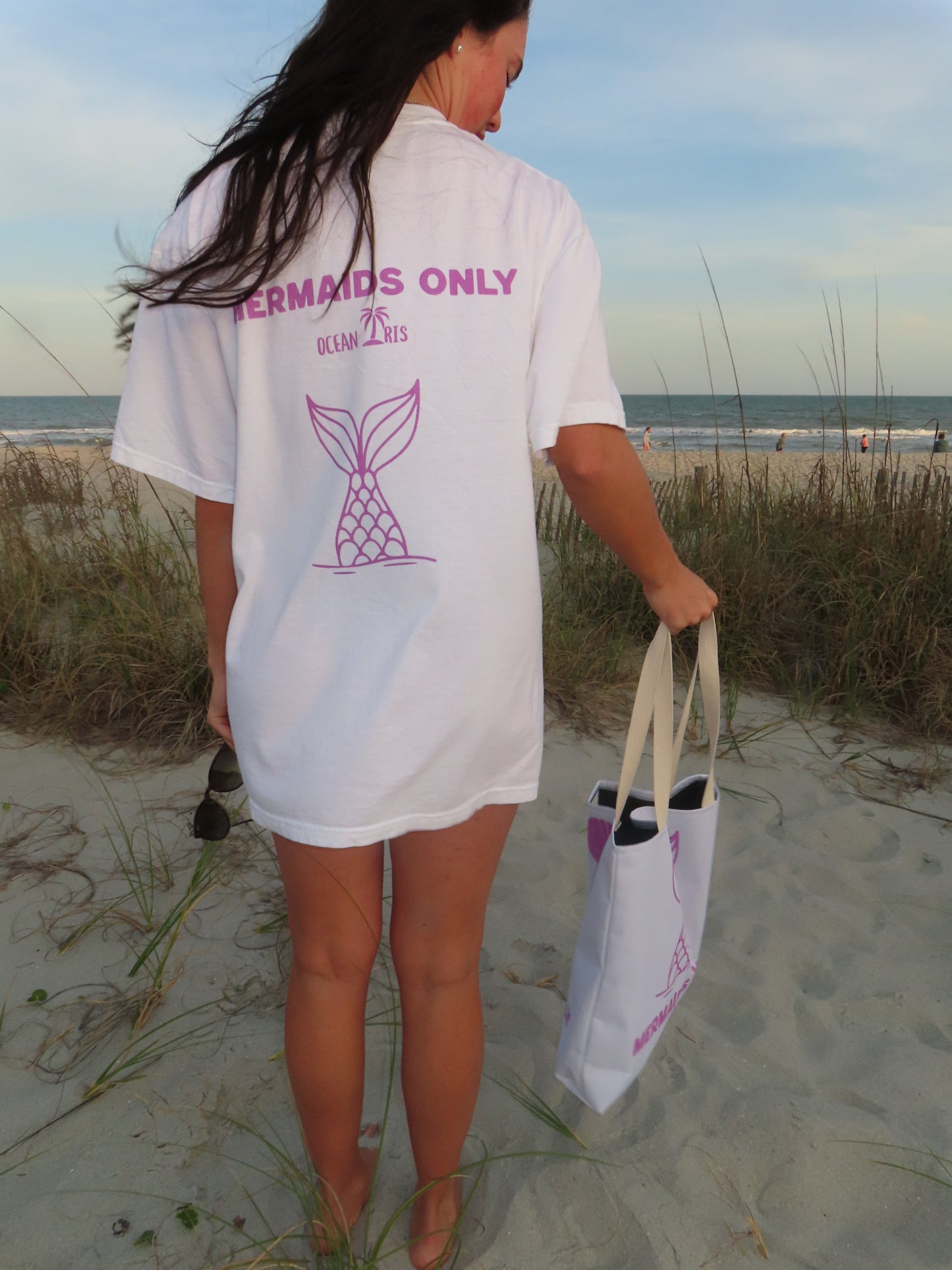 MERMAIDS ONLY- Pink T- Shirt