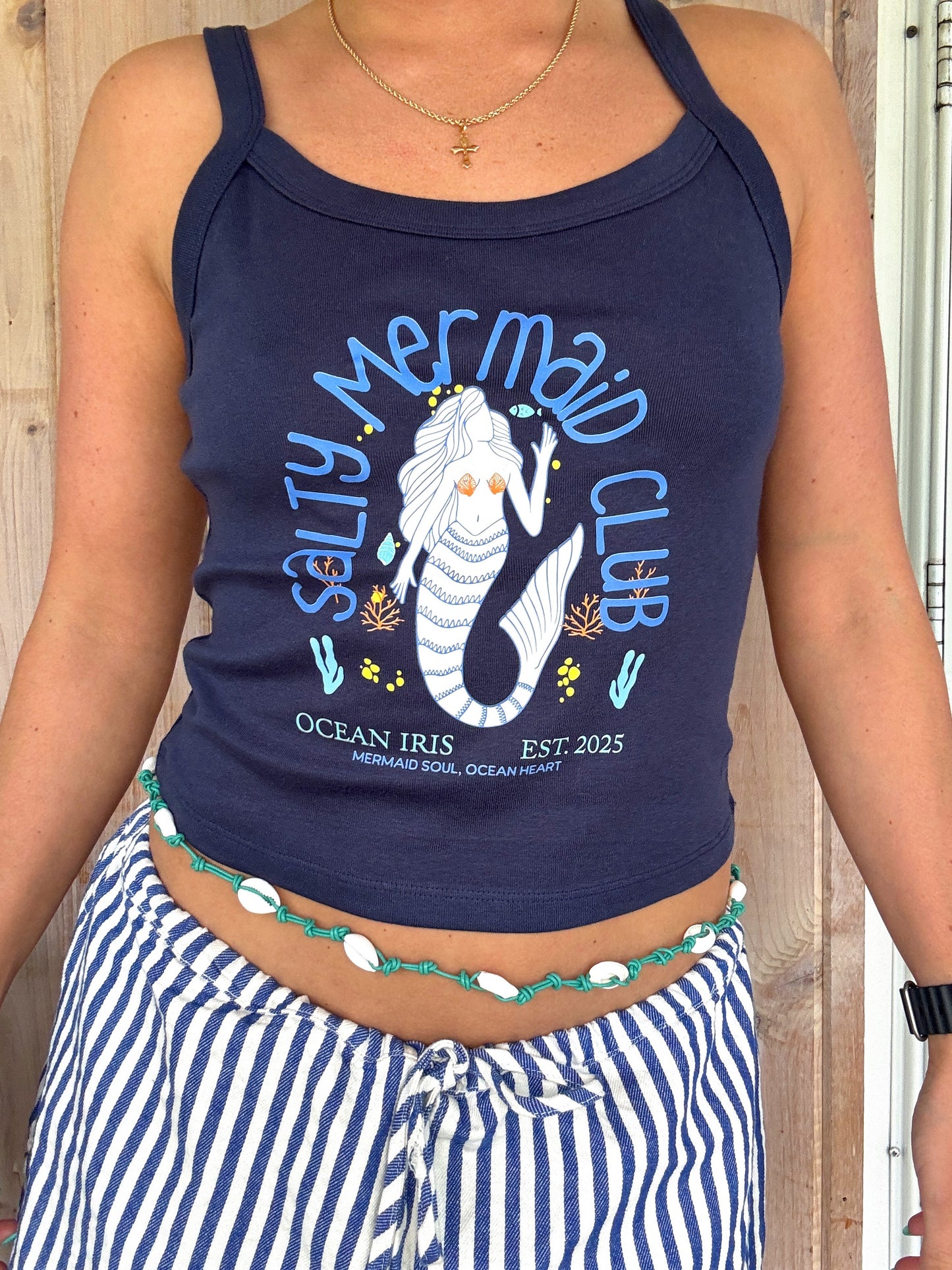 Salty Mermaid Club- Tank Top