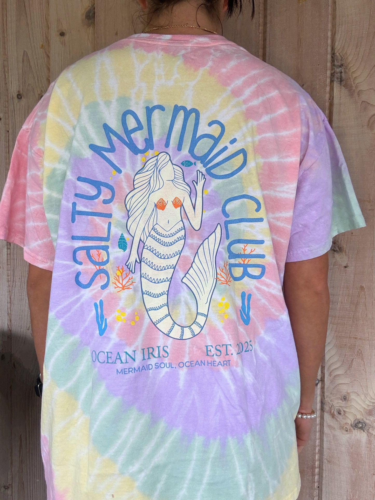 Salty Mermaid Club- T- Shirt
