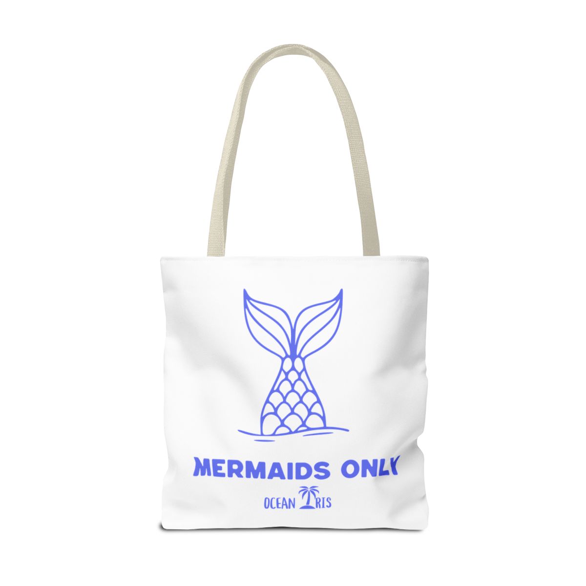 Mermaids Only Tote- Blue