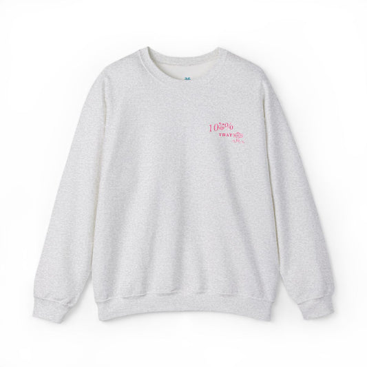 100% That Beach Crewneck- Grey