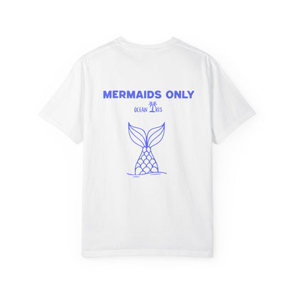 MERMAIDS ONLY-Blue T Shirt