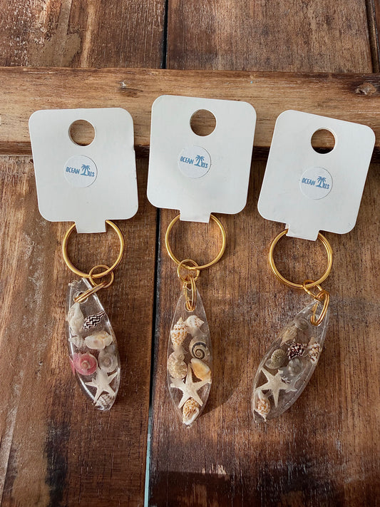Surfboard Keychain