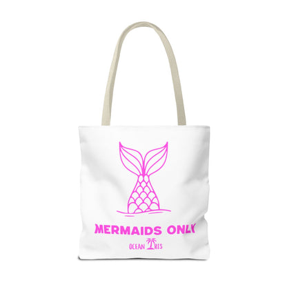 Mermaids Only Tote- Pink